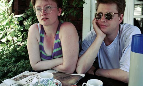 Stieg Larsson and his partner Eva Gabrielsson
