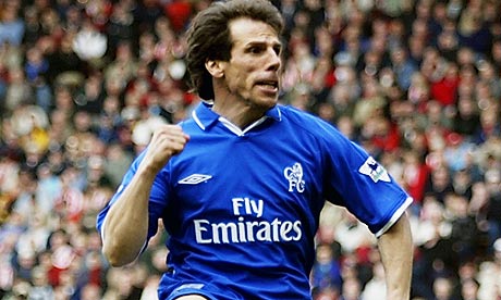 Gianfranco Zola came to Chelsea because he did not fit into Carlo ...