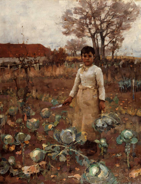 James Guthrie: A Hind's Daughter, 1883