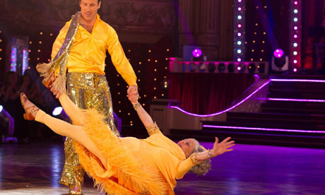 Ann Widdecombe and Anton Du Beke on Strictly