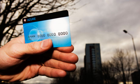 Asylum seekers Azure card