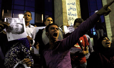egypt election protest