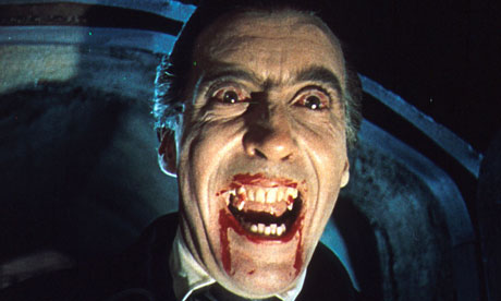 vampire Christopher Lee Count Dracula
