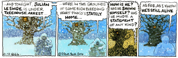 Steve Bell's If ... 21.12.2010