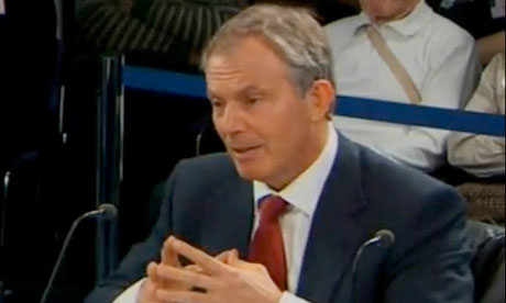 Tony Blair faces the Chilcot inquiry