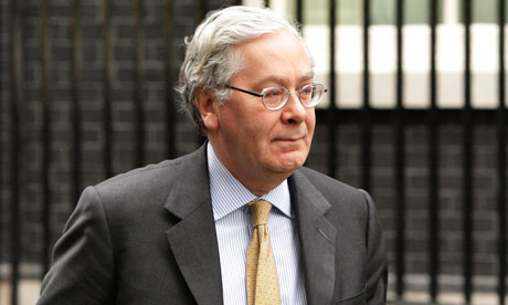 Mervyn King Leaves 10 Downing Street