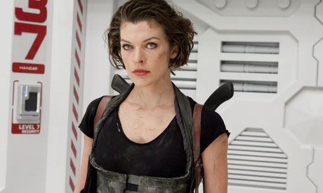 Milla Jovovich stars in action horror Resident Evil Afterlife 3D
