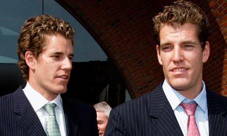 mark zuckerberg vs winklevoss. Cameron and Tyler Winklevoss,