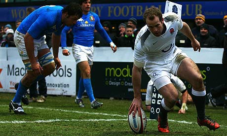 James Simpson-Daniel, England Saxons, Italy A