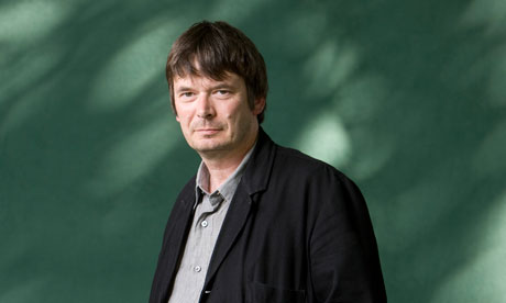 Ian Rankin photographed in Edinburgh