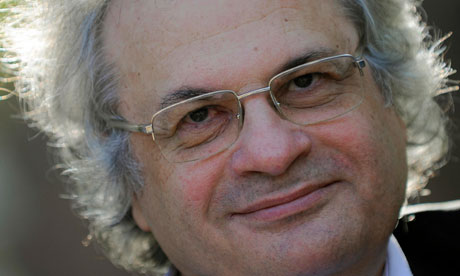 Lebanese writer Amin Maalouf photographed in Madrid in 2009