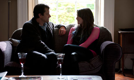 Tony Gardner as Professor Shales and Charlotte Ritchie as Oregon in Fresh 