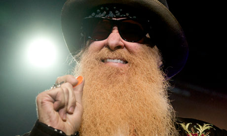 Billy had got a kind of guitar power - I always like the idea that his guitar is gasoline-powered - David Lynch on ZZ Top's Billy Gibbons (pictured). Photograph: Juan Naharro Gimenez/Getty Images Europe