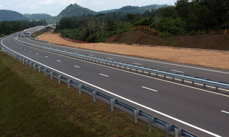 First new motorway in Sri Lanka near to completion