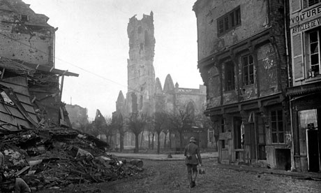 destroyed sorrow war beauty cathedral englund peter pronne 1918 somme circa intimate history