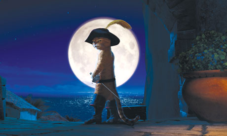 The character Puss in Boots in the eponymous film