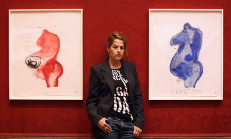 Artist Tracey Emin new exhibition in collaboration with the late Louise