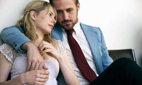 Michelle Williams and Ryan Gosling as Cindy and Dean in Blue Valentine