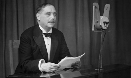 h. g. wells biography. HG Wells broadcasting for the