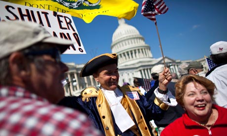 Tea party rallies outside Capitol