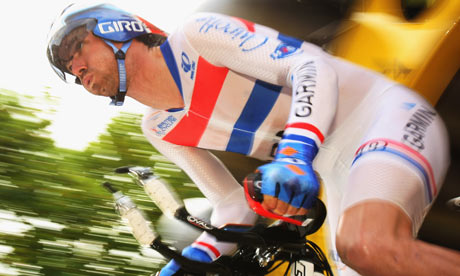 David Millar during the 2008 Tour de France.