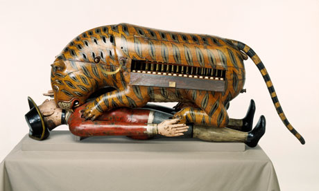 The 18th-century automaton that inspired Nagra’s title poem.