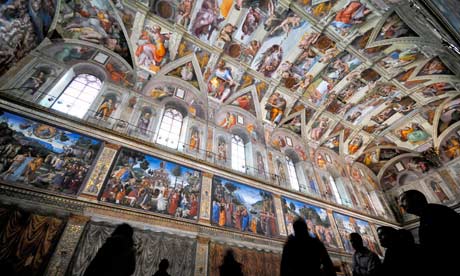 The Sistine Chapel, Vatican City.