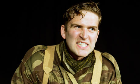 Humphrey Ker performing as Dymock Watson at the Pleasance Courtyard