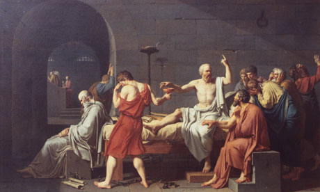 The Death of Socrates by Jacques-Louis David