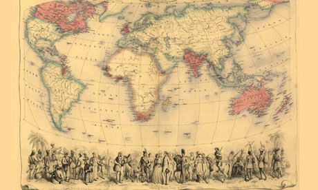 British empire map