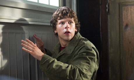 Jesse Eisenberg in 30 Minutes or Less.