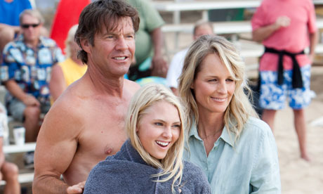 Dennis Quaid, Helen Hunt and AnnaSophia Robb in Soul Surfer.