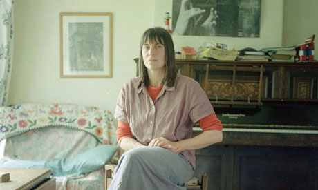 Alice Oswald pictured at home in Totnes.