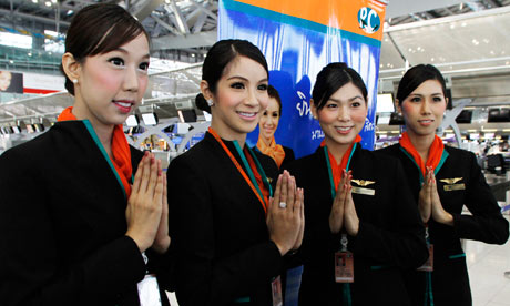 PC Air ladyboy trabbnssexual cabin crew 