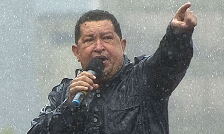 Venezuelan President Hugo Chavez