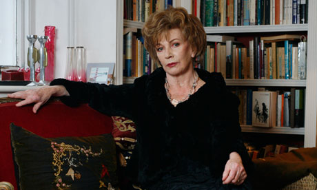 Portrait of the author Edna O'Brien