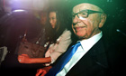 Rupert Murdoch, Wendi Deng at Leveson