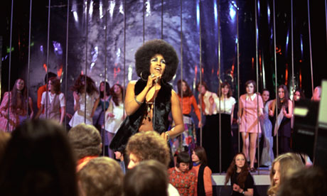 Marsha Hunt performing on Top of the Pops in 1970.