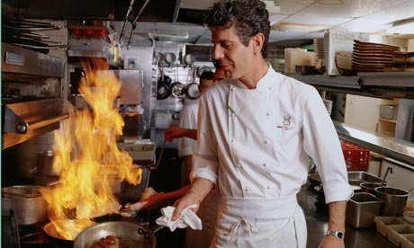 Chef Anthony Bourdain Cooking notes and queries