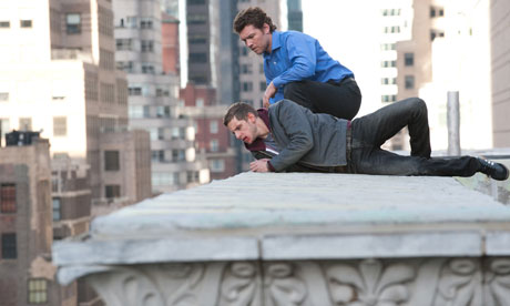 man on a ledge film still