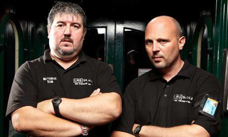 Len Harrhy and Richard Davis in Channel 4’s Bouncers