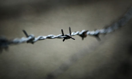 barbed wire