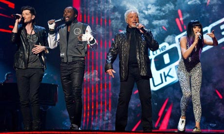 Tom Jones and Jessie J, judges of The Voice UK