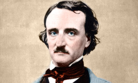 Portrait of Edgar Allan Poe, 1809-1849.