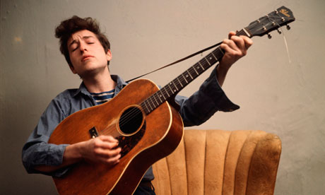 A portrait of Bob Dylan, 1963