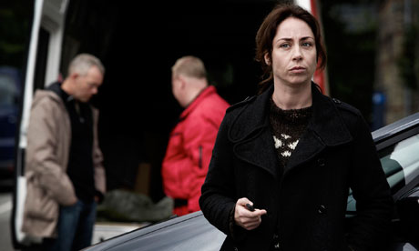 Sofie Grabol as detective Sarah Lund in Danish crime series The Killing.