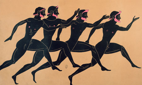 ancient greek running