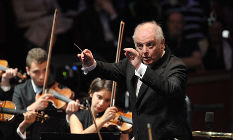 Daniel Barenboim conducts