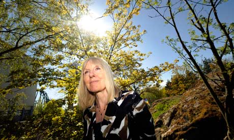 Helen Dunmore photographed in Helsinki, Finland, in 2009