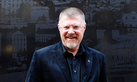 South African writer Deon Meyer photographed in Lyon, France, in 2012